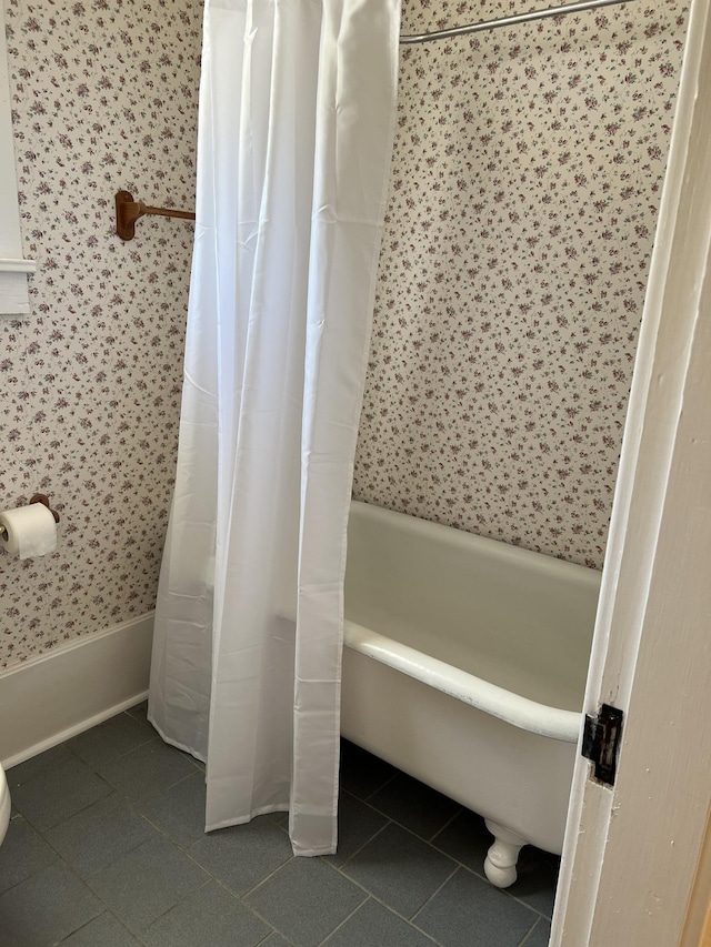 bathroom featuring tile patterned floors