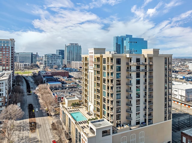 view of property's view of city