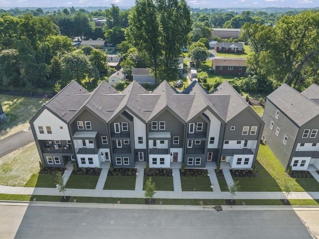 view of aerial view