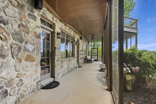 view of patio