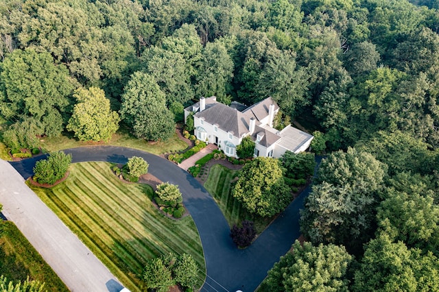 view of birds eye view of property