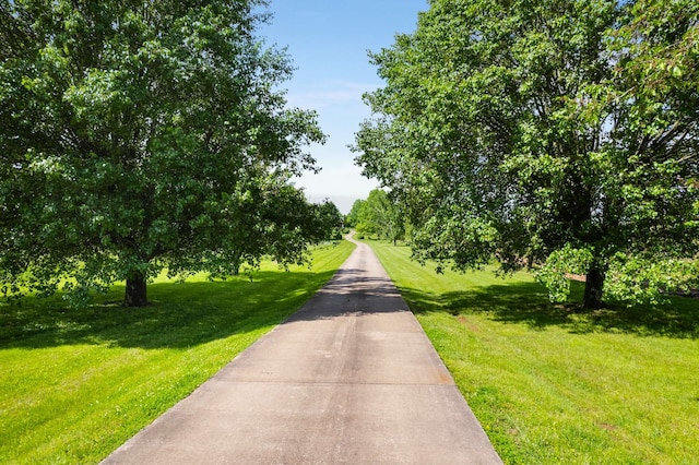 view of road