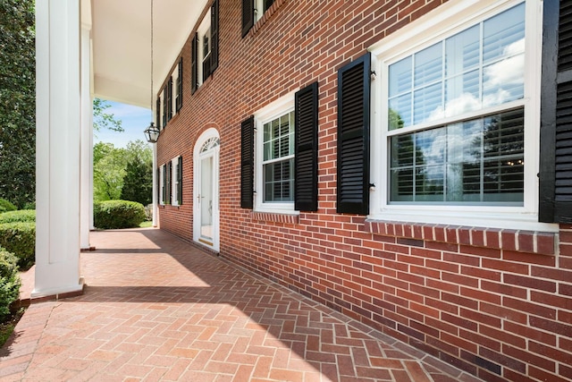 view of patio / terrace featuring covered porch