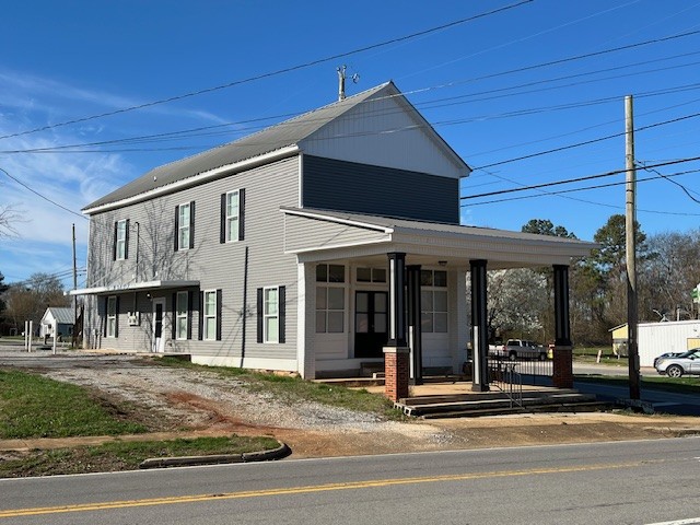 exterior space featuring a porch