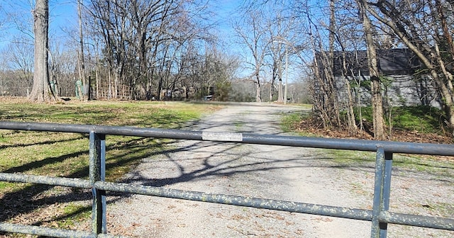 view of road