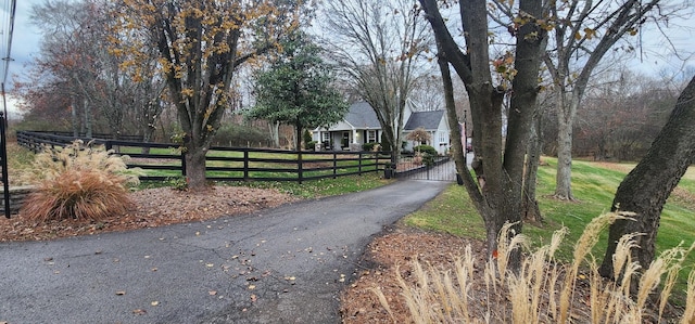 view of road