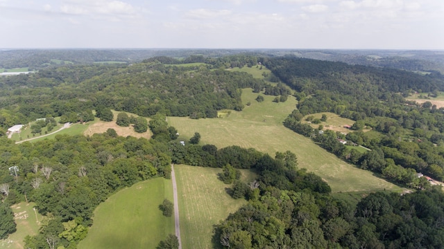 view of aerial view