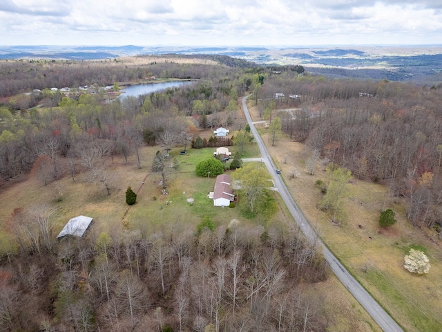 view of drone / aerial view