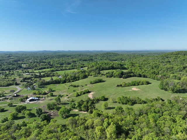 view of aerial view