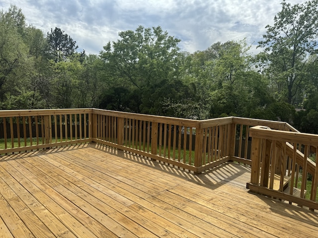 view of deck