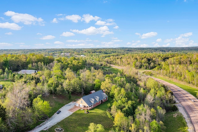 view of drone / aerial view