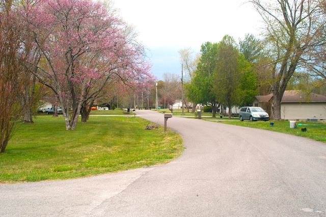 view of road