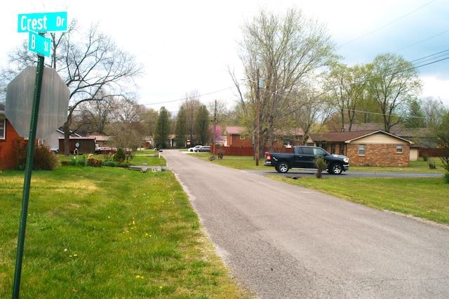 view of road