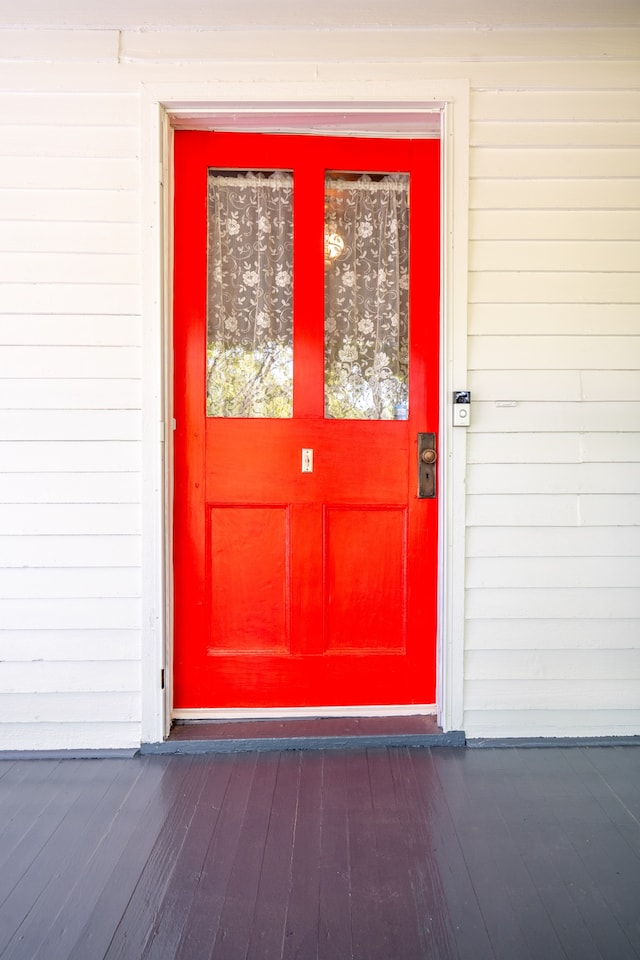 view of property entrance