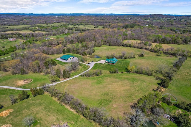 view of drone / aerial view