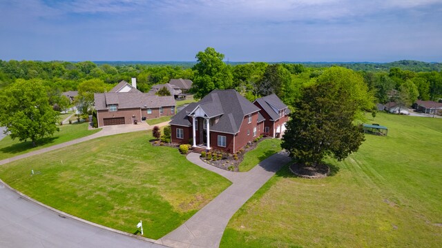 view of drone / aerial view