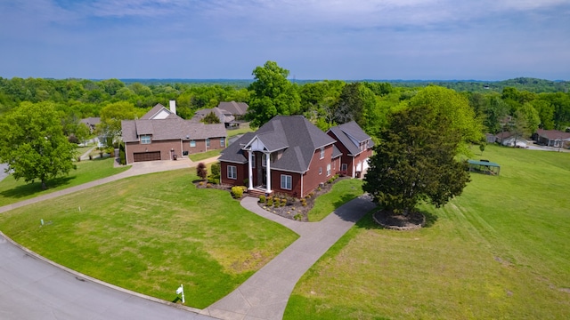 view of birds eye view of property