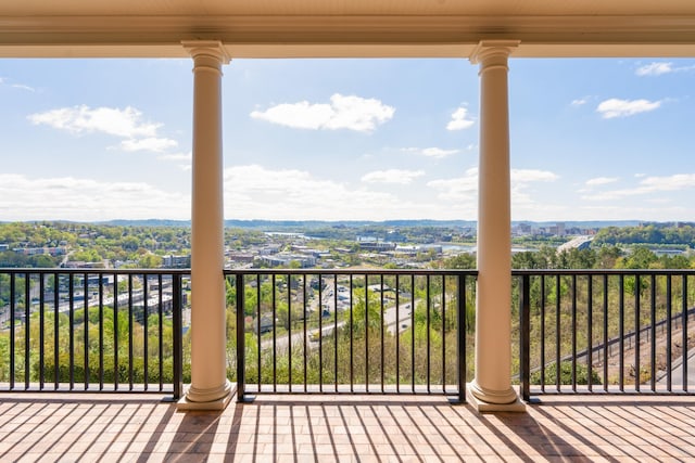 view of deck