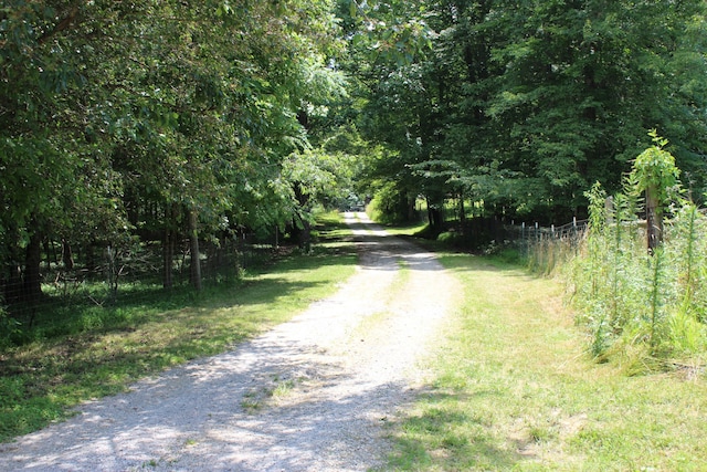 view of road