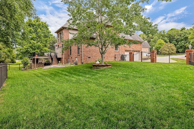 808 Seven Points Cv, Hermitage, TN 37076 - view of yard with a deck
