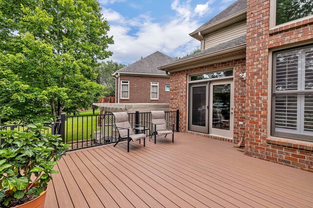 808 Seven Points Cv, Hermitage, TN 37076 - view of deck