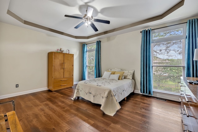 808 Seven Points Cv, Hermitage, TN 37076 - bedroom featuring a raised ceiling and multiple windows