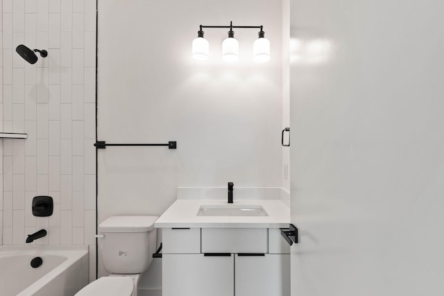 1016 W Trinity Ln Unit 1, Nashville, TN 37218 - full bathroom featuring shower / washtub combination and vanity