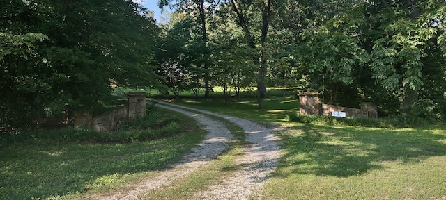 view of road