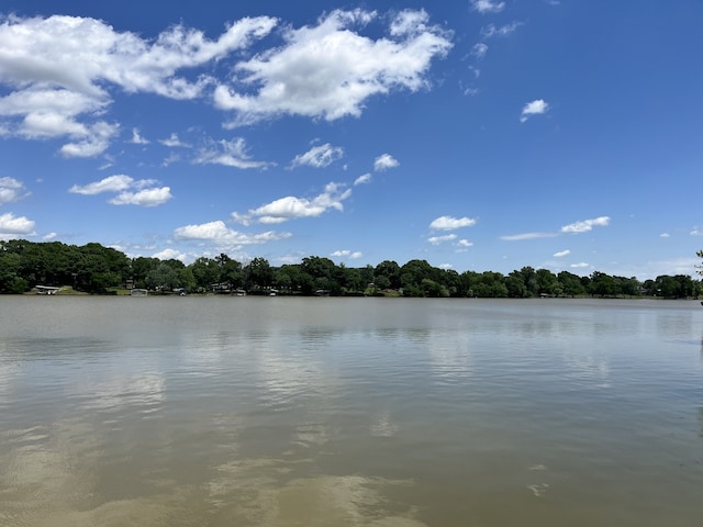 view of water feature