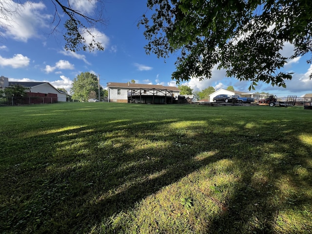 view of yard