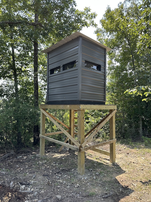 view of shed / structure