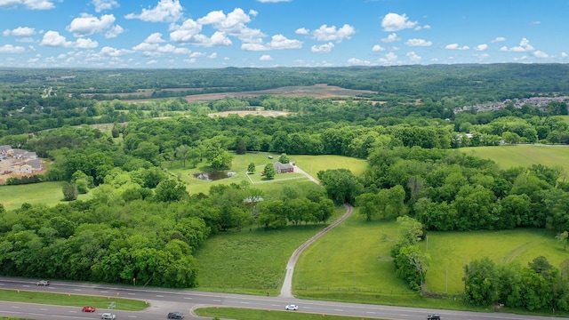 view of drone / aerial view