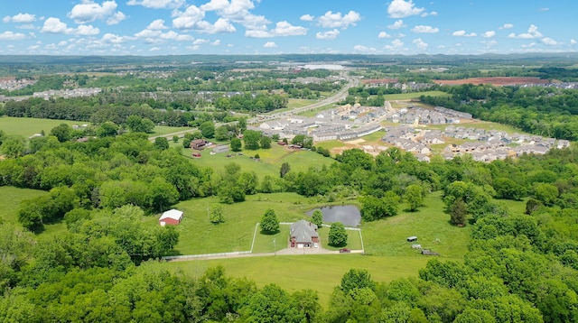 view of drone / aerial view