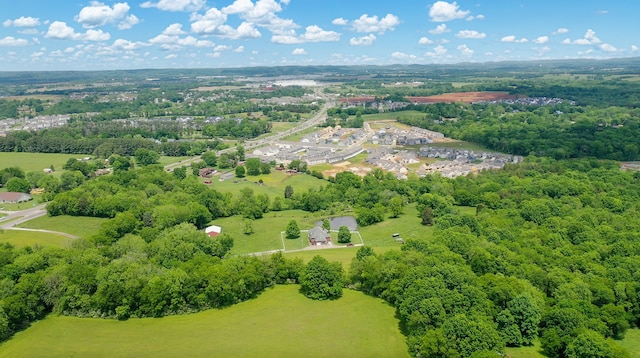 view of aerial view