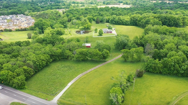 view of aerial view