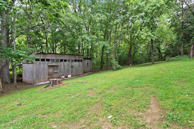 1780 Molly Hollow Rd, Nolensville, TN 37135 - view of yard with a shed