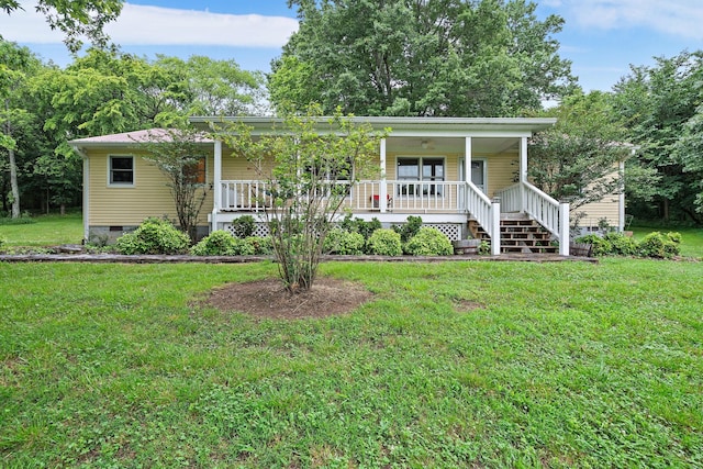 1780 Molly Hollow Rd, Nolensville, TN 37135 - view of front of home with a front lawn and covered porch
