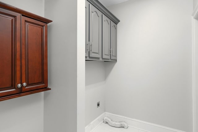 laundry room featuring hookup for an electric dryer