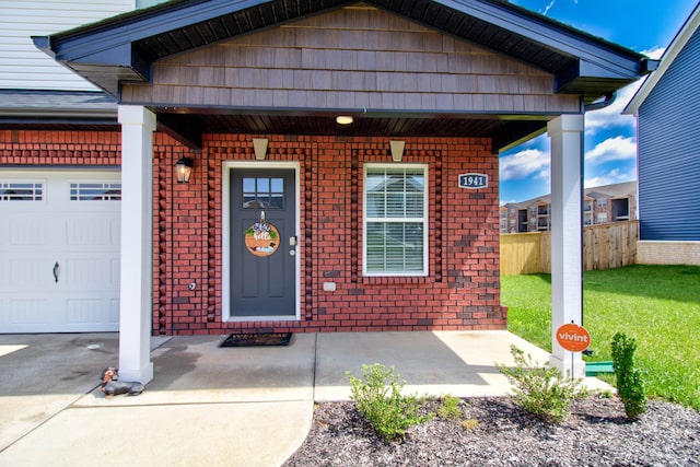 view of entrance to property