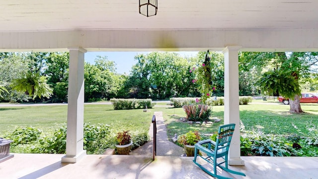 view of patio