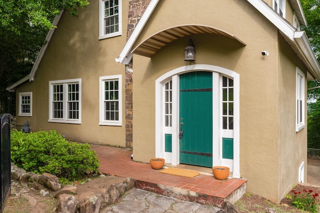 view of property entrance