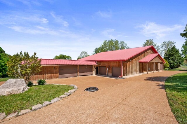 ranch-style house with a garage