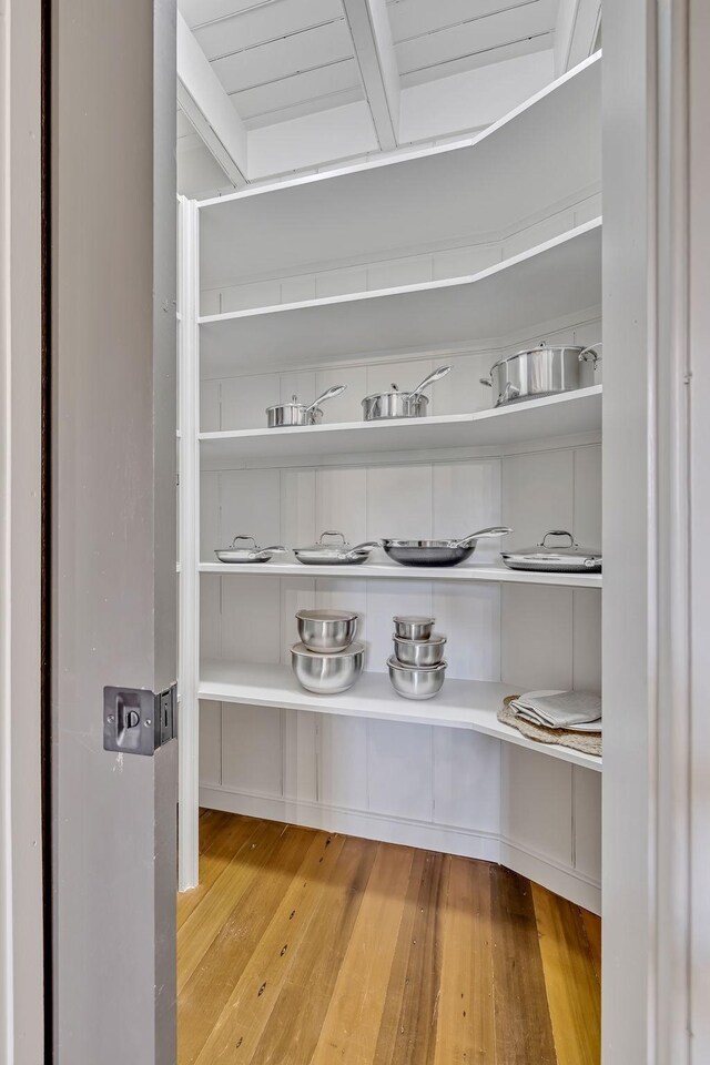 view of pantry