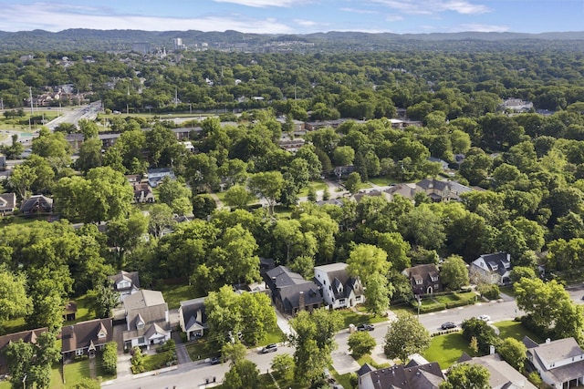 aerial view