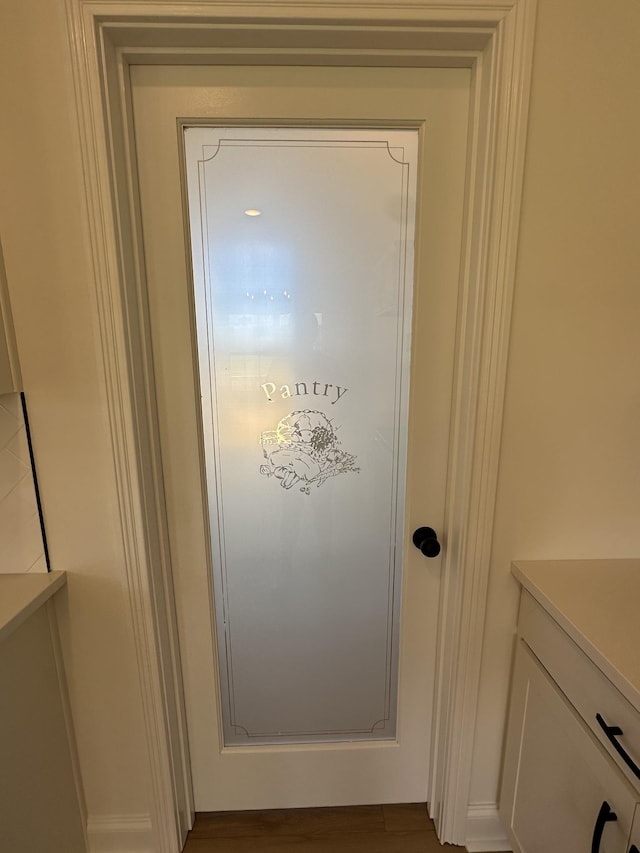 view of details