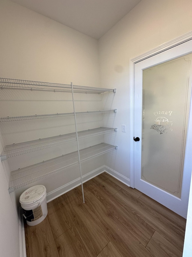view of pantry