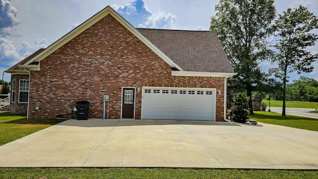 view of side of property