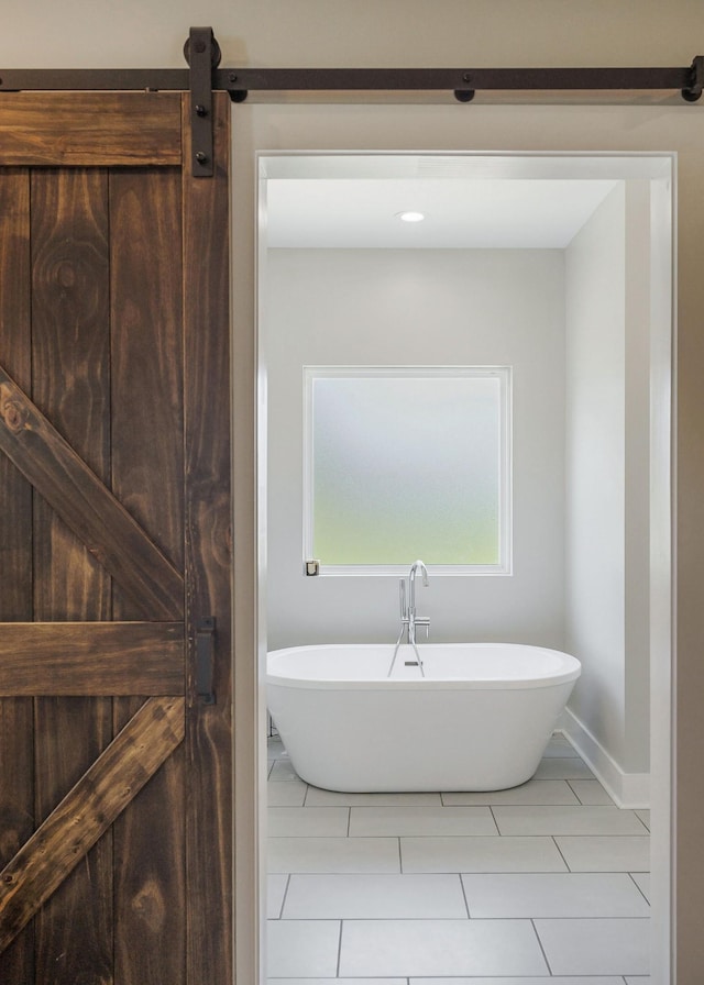 bathroom with a bathtub