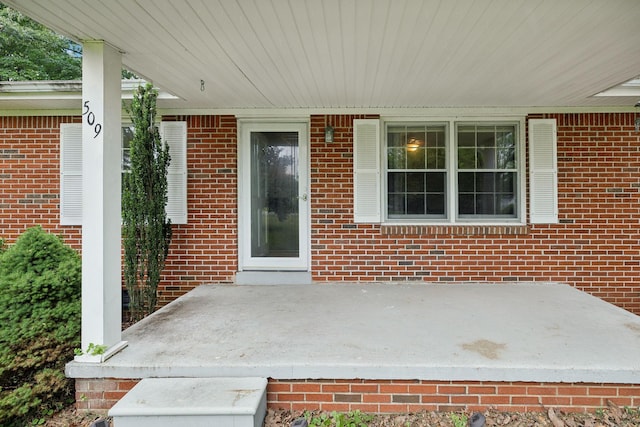 view of entrance to property