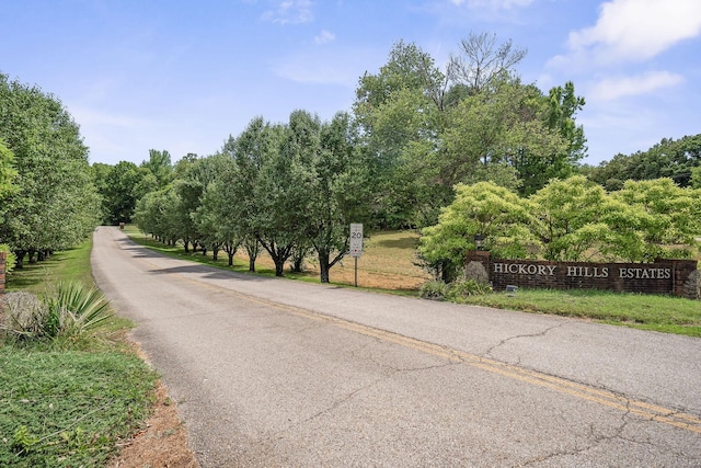 view of road